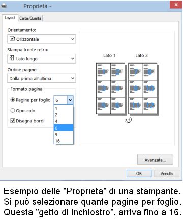 Impostazioni stampante