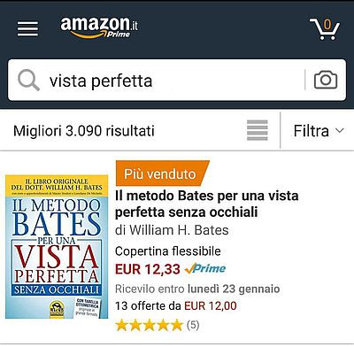 VPSO Amazon. Il più venduto.